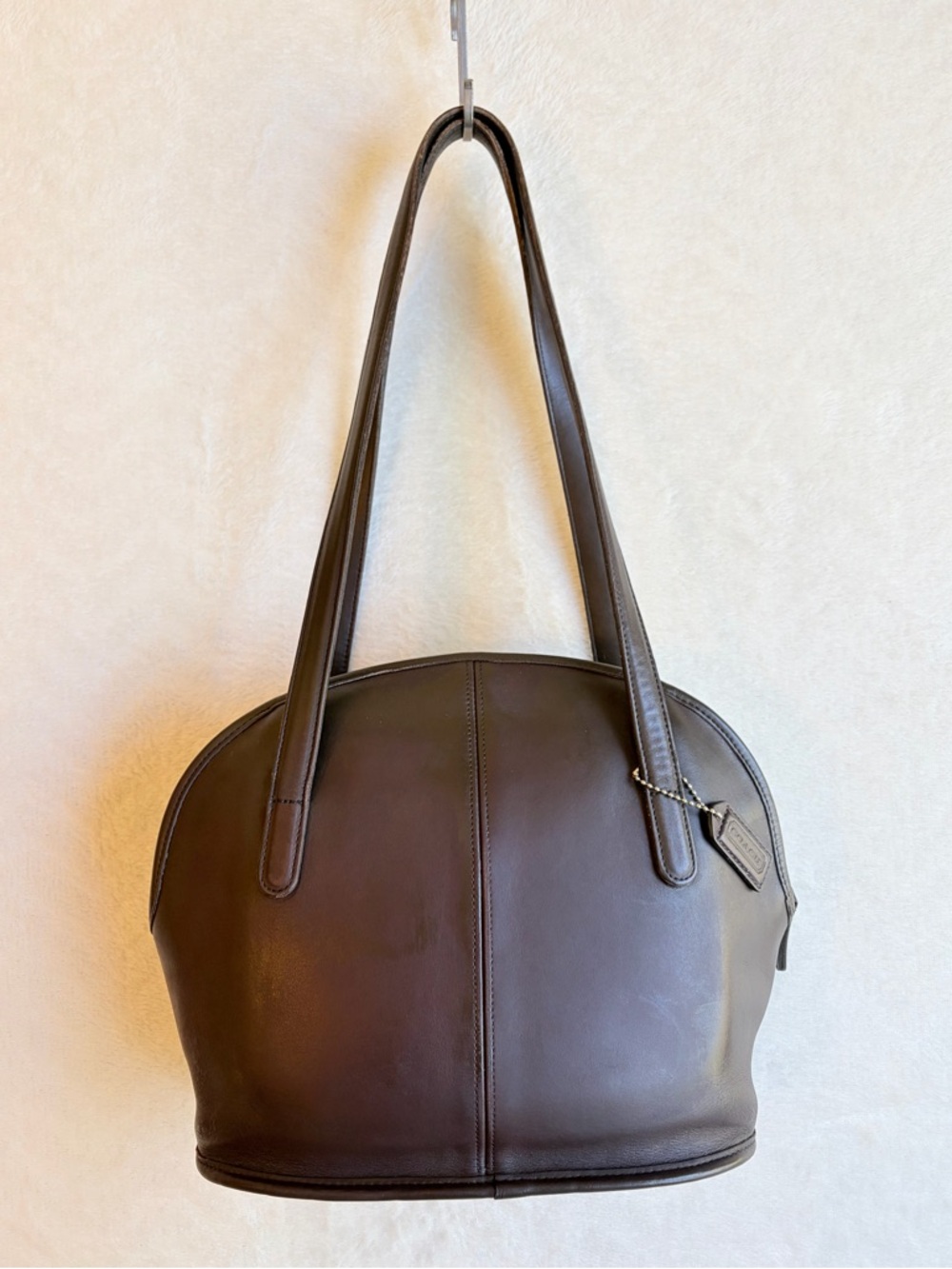 Vintage Coach Ashville Bowler Zip Bag / Style 9089